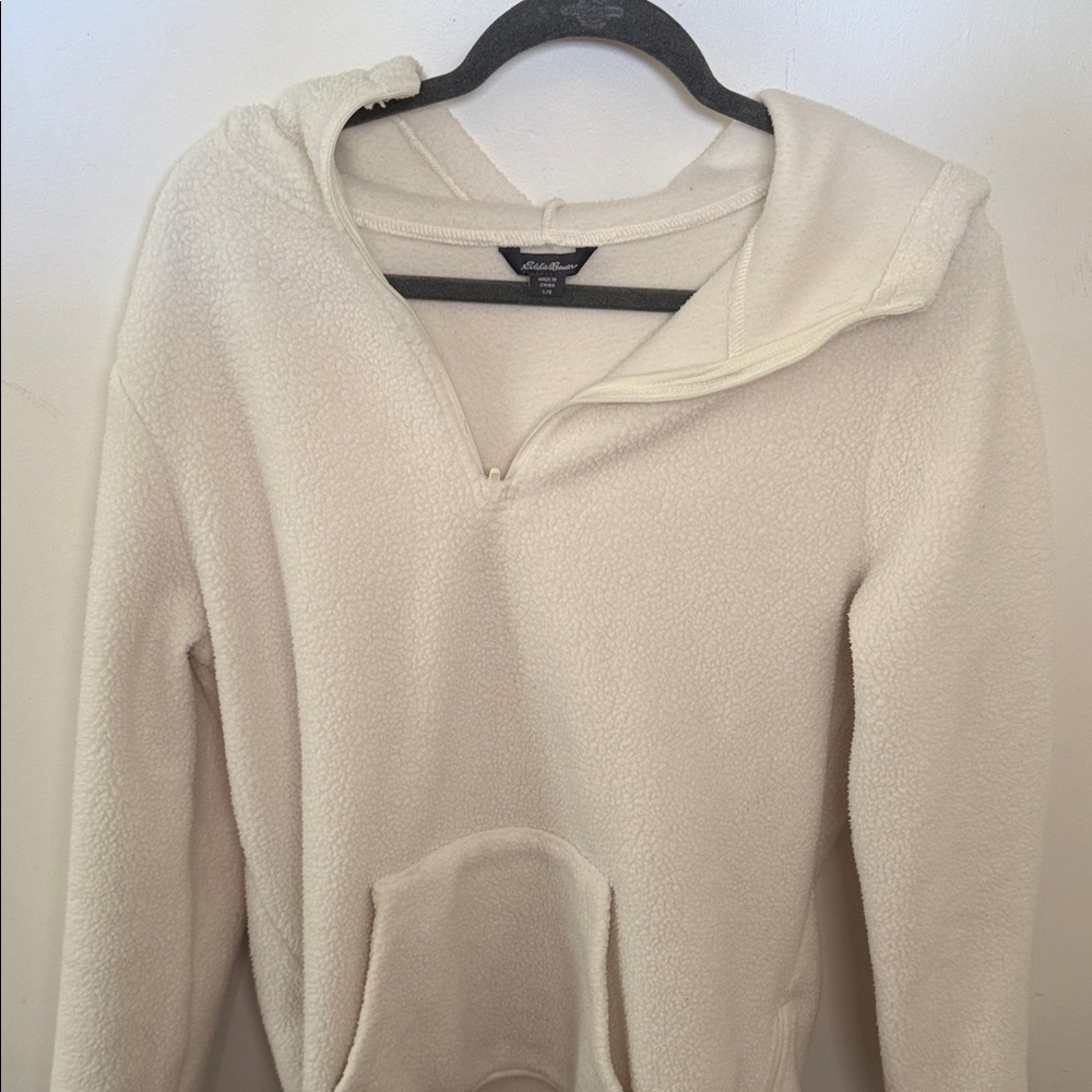 Cozy Cream Fleece Women's Sweater